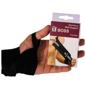 Boss Wrist Band with Finger