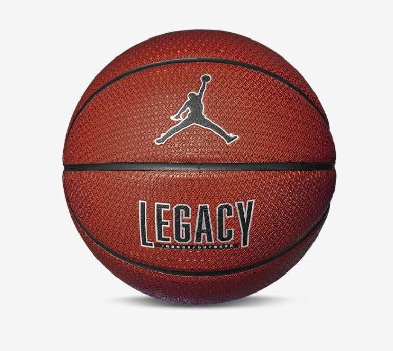Jordan LEGACY Red Basketball Ball
