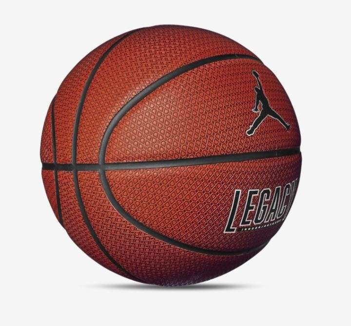 Jordan LEGACY Red Basketball Ball - Image 2